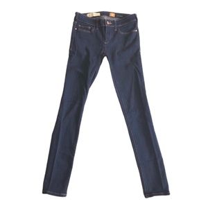 Pilcro & the Letterpress Dark Wash Skinny Jeans